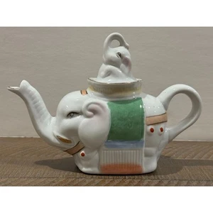 Pier 1 Elephant Teapot Service for One - Picture 1 of 9