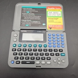 Royal DM2070 Organizer Handheld Pocket Tested Works - Picture 1 of 6