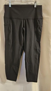 Damen Leggings bunte Koala Größe XL schwarz Cropped mit Taschen - Bild 1 von 6