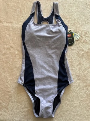 NWT Women's Size 12 TYR Durafast Elite Max Splice Control Fit Swimsuit Lavender - Image 1 of 4