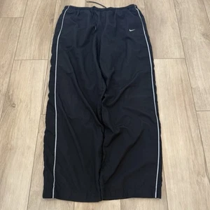 Felpa Nike Vintage Baggy Elastica Vita Nera Adulto Taglia XL Grunge Y2K Vintage - Foto 1 di 4