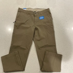 Columbia Flex Royce Hiking Pants Mens 34/30 Brown Stretch Nylon Cargo Travel - Picture 1 of 7