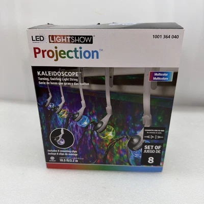 Caleidoscopio de proyección Gemmy Navidad exterior espectáculo de luces LED multicolor ¡Nuevo! Foto 1 de 4