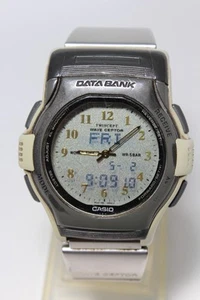 CASIO DATA BANK FKT-2000 digital analog watch vintage metal band - Picture 1 of 13