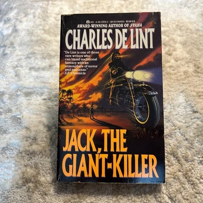 Jack The Giant-Killer Charles De Lint 1990 Ace Urban Fantasy Paperback Book Foto 1 de 4