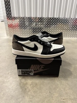 Air Jordan 1 Retro OG Low Mocha Talla 11 TOTALMENTE NUEVO CON Caja CZ0790-102 Auténtico Foto 1 de 4
