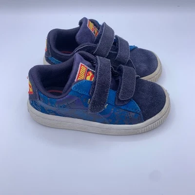 Zapatillas Puma Gamuza Superman DC Comics Juveniles Talla 8C EUR 24 Azul Y2K Streetwear Foto 1 de 4