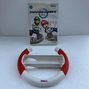 Mario Kart mit Rad - Nintendo Wii (2008) Top Zustand mit Buch & Hülle - Bild 1 von 7