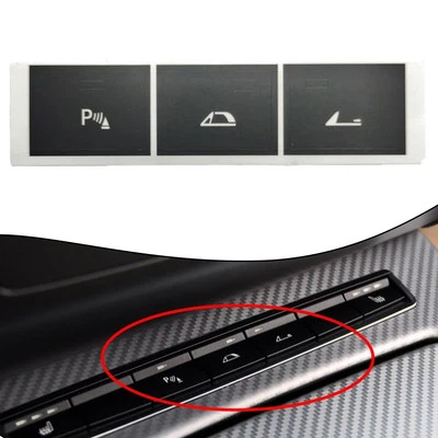 Para BMW Z4 E89 2009~2016 Botón Reparación Calcomanías Adhesivas Consola Central Nuevo Foto 1 de 4