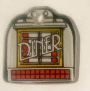 Williams DINER Pinball Plastic Key Chain Promo FOB Nice! - Picture 1 of 1
