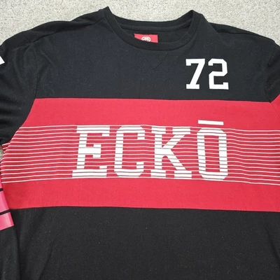 Ecko Unltd. Camisa Hombre Talla XL Rojo Rinoceronte Patinador Y2K Streetwear Manga Larga Nueva Sin Etiquetas Foto 1 de 4
