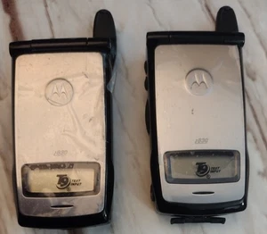 Rare téléphone portable argent Motorola i830 Nextel NOS avec plastique ! - Photo 1 sur 4