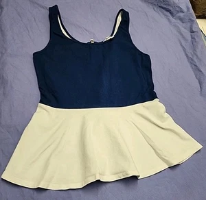 Camiseta sin mangas Express Club de segunda mano con media cremallera acampanada trasera para mujer (talla S/P) - Imagen 1 de 4