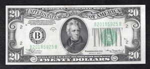 FR. 2055-B 1934-A $20 FRN FEDERAL RESERVE NOTE NEW YORK, NY UNCIRCULATED (B) - Picture 1 of 2