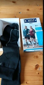 Jost Sport Kompressionsstrümpfe 15-20 mmgH Gr. L schwarz - Bild 1 von 4