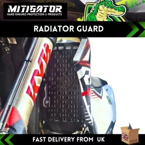 Aluminium Radiator Guard Fit Rieju 2021-2024 Gasgas 2018-2020 Silver - Picture 1 of 7