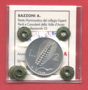 1946 - REPUBBLICA - LOTTO/M40739 - 2 LIRE  SPIGA - CON PERIZIA - Bild 1 von 2