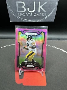 2023 Prizm Jerome Bettis Pink Parallel Pittsburgh Steelers - Picture 1 of 1