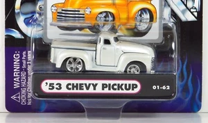 1953 Chevy 3100 Pickup Truck 53 Chevrolet PU 01-62 White Diecast 1:64 - Picture 1 of 5