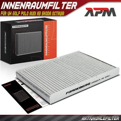 Innenraumfilter Filter für Audi A3 8L TT VW Golf 4 Polo Passat Bora Skoda Seat