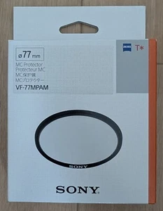 SONY Lens Filter VF-77MPAM MC protector / 77mm diameter / NEW - Picture 1 of 3