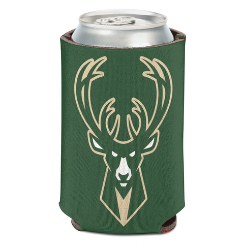 WinCraft Milwaukee Bucks 12oz. Team Logo Can Cooler Cover