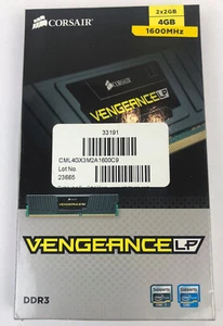 2X2GB DDR3 PC3-12800U CORSAIR CML4GX3M2A1600C9 (T4) - Picture 1 of 2