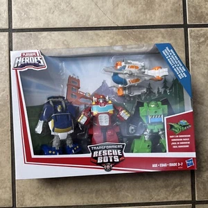 Playskool Transformers Rescue Bots Griffin Rock Rescue Team Set - Picture 1 of 4