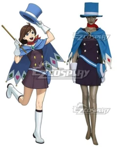 Apollo Justice: Ace Attorney Trucy Wright Cosplay Costume Stage Magician Outfits - Picture 1 of 4
