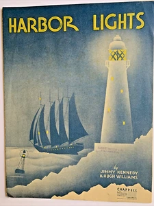 Partiture Harbor Lights Jimmy Kennedy Hugh Williams Pianoforte Voce Accordi - Foto 1 di 6