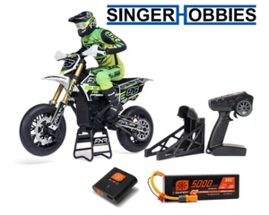 Losi LOS-2310 Promoto-SM FXR Supermoto RTR 1/4 Brushless Motorcycle FRX W/ LIPO - Picture 1 of 6