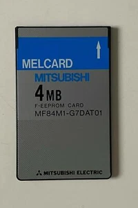 Melcard Mitsubishi Electric 4MB SRAM CARD MF84M1-G7DAT01 NUEVO NEW tarjeta de memoria - Imagen 1 de 3