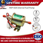 Universal 12V 2.5-4Psi Electric Inline Fuel Pump For Car Mowers Small Engine Gas