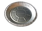 Handi-Foil 9" Aluminum Pie Pan 1" Deep - Disposable Baking Tin Plates HFA #304