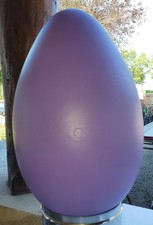 Vintage Blow Mold Easter Egg 14" Purple
