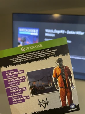 Watch Dogs 2 Pre-Order Bonus Mission Zodiac Killer (Xbox One) - Image 1 of 2
