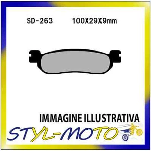 Front Semi-Sintered Brake Pads Yamaha XT 225 Serow 225 2007 - Picture 1 of 1