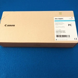 Original Canon PFIi-706PC Photo Cyan 700ML - imagePROGRAF IPF-8300-8400-9400 - Bild 1 von 7