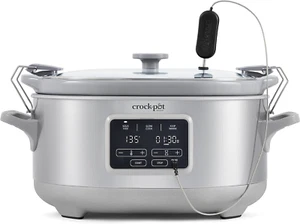 Crockpot 7-Quart Cook & Carry - Slow Cooker w/ Sous Vide - Programmable - Picture 1 of 7