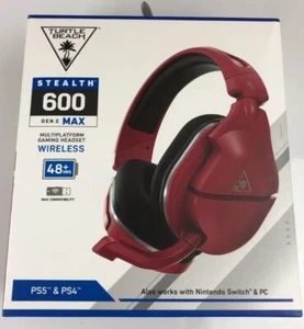 Turtle Beach Stealth 600 Gen 2 Max TBS-2368-01 kabelloses Gaming-Headset rot neu - Bild 1 von 4