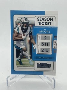 2021 Contenders DJ Moore Panthers University Of Maryland Football  - Picture 1 of 1