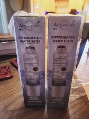 2x Samsung Fridge waterfilters Arrowpure APF-0300 DA29-00020B never opened - Imagem 1 de 2