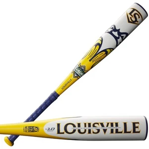 Louisville Slugger 2025 Savannah Bananas (-10) Jr Big Barrel Baseball Bat, 25/15 - Picture 1 of 6