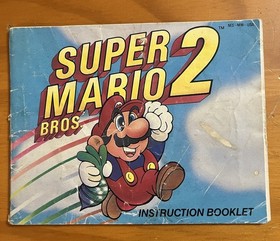 Super Mario Bros 2 Game Manual ! NES!