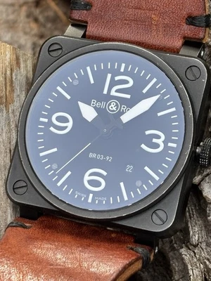 Bell & Ross BR03-92 Instrument 42mm - Square Pilot Black - Image 1 of 4