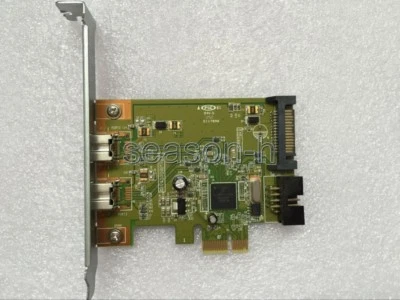 IEEE1394C FireWire 800Mbps PCIe x1 HP HI348 491886-002 632487-001 Full bracket - Image 1 of 4