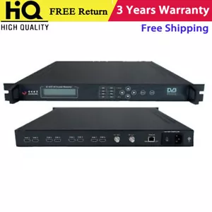 SC-4257 8-Way HD Encoder Modulator Rack-Mounted Type HDMI Input to DTMB RF Out - Picture 1 of 2