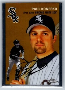 2023 Topps cromo platino aniversario #410 Paul Konerko Chicago White Sox - Imagen 1 de 2