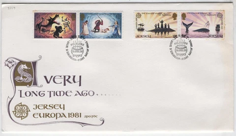 FDC AF23 Jersey 1981 folklore 4v Cover