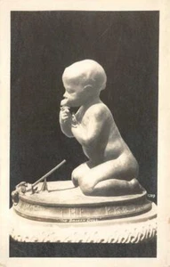 RPPC ""Broken Doll"" Statue San Francisco 1915 Expo PPIE 1922 Vintage Postkarte - Bild 1 von 1